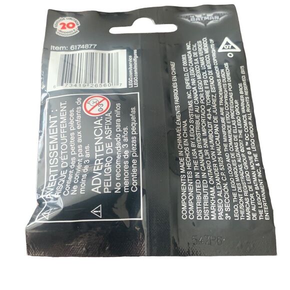 NEW Lego 71017 Clan of the Cave Batman 2017 Issue IN BAG Import - Picture 5 of 6